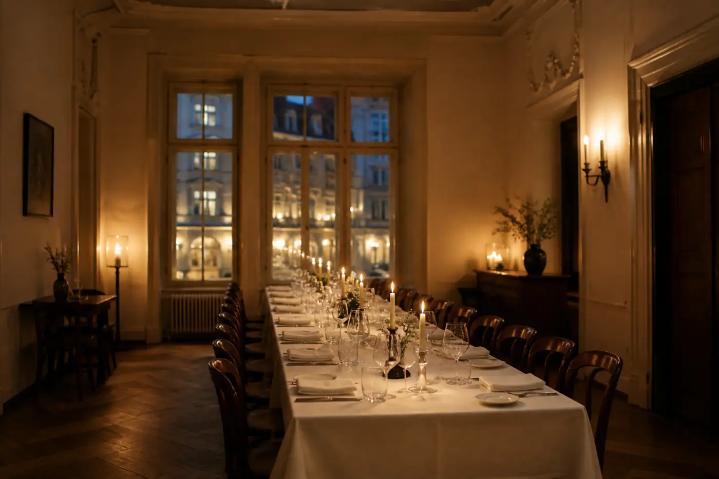 Jídelna restaurace Hall